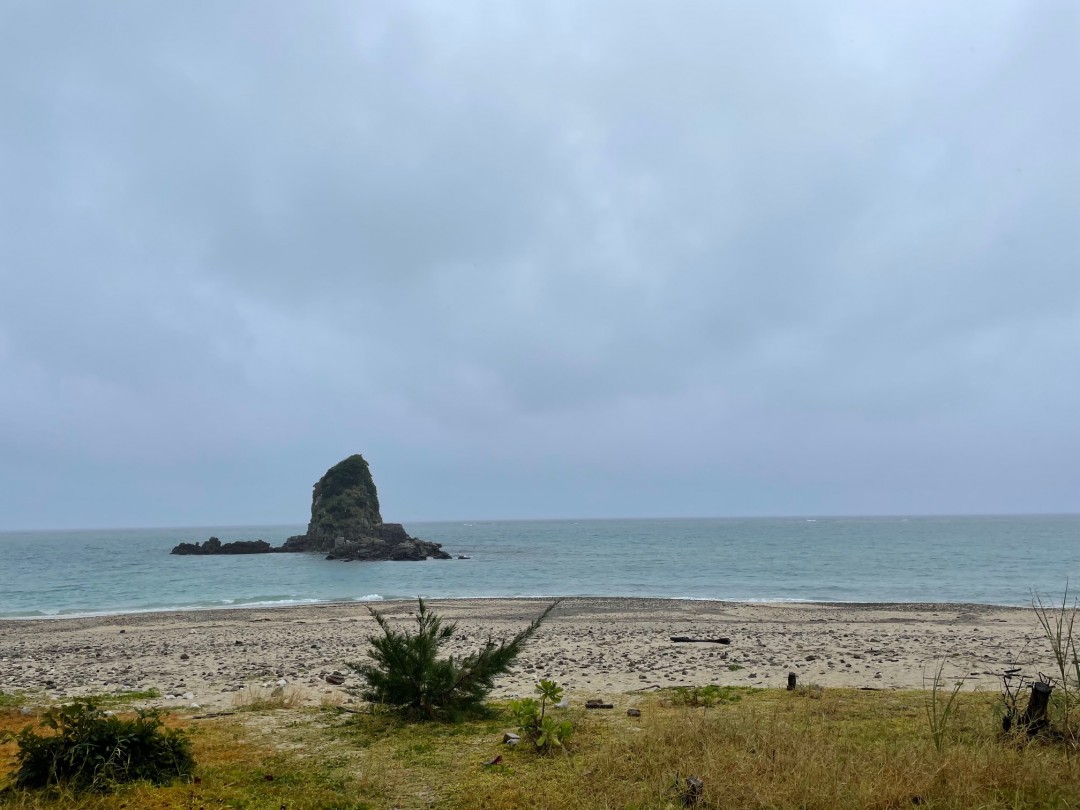 今日の嘉陽海岸