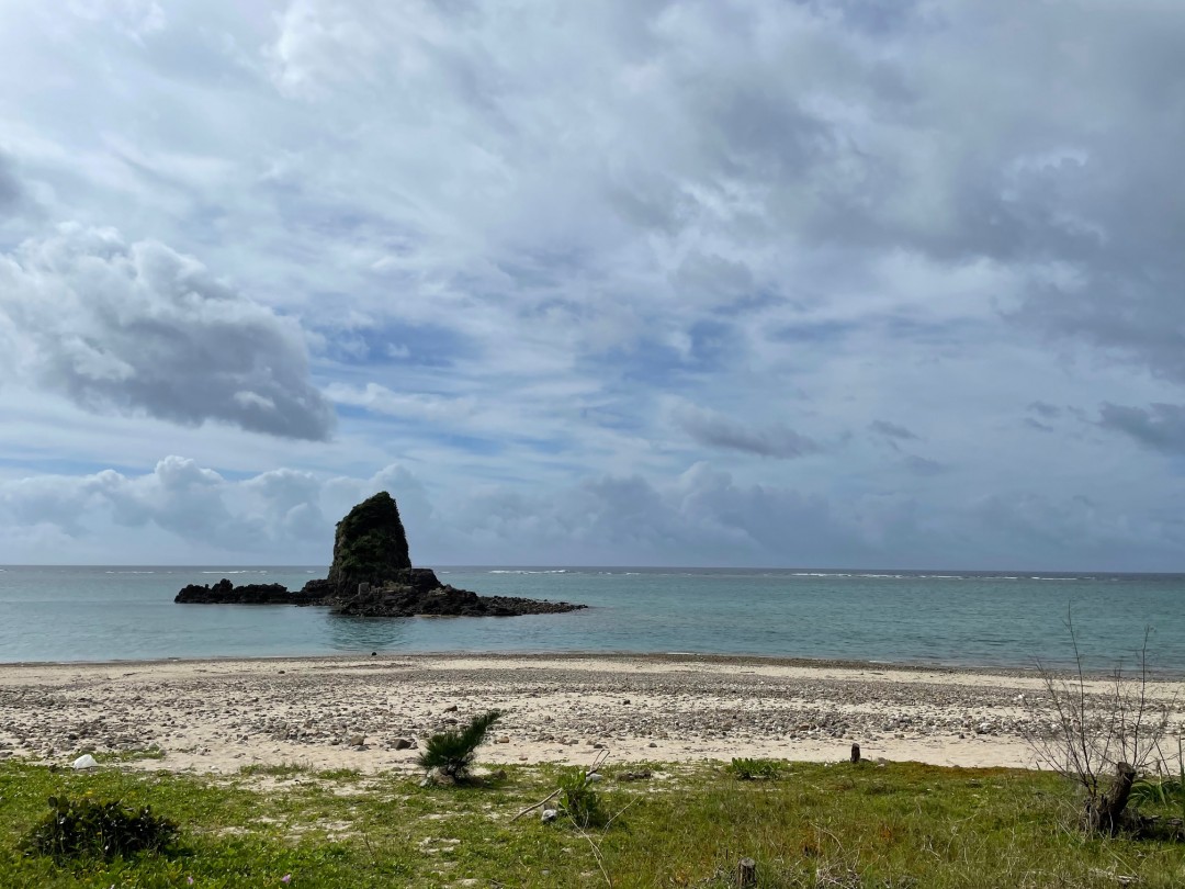 今日の嘉陽海岸