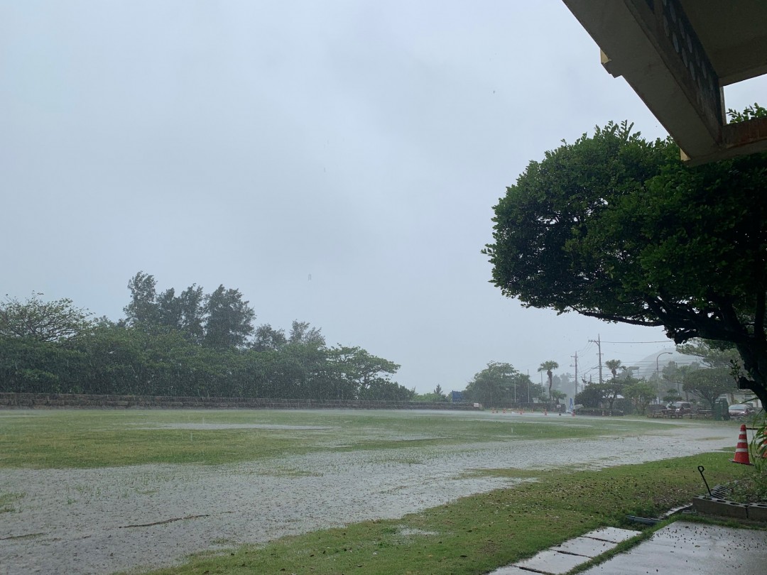 ある日の学校～梅雨入り～