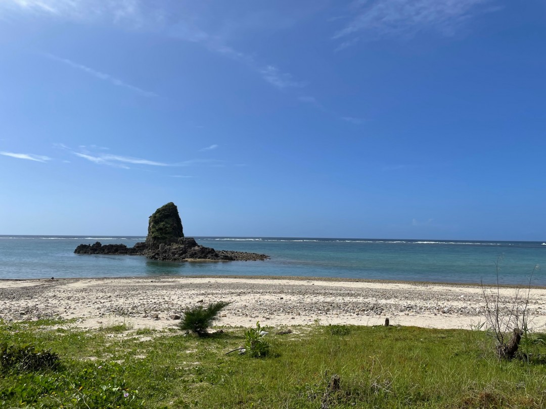 今日の嘉陽海岸