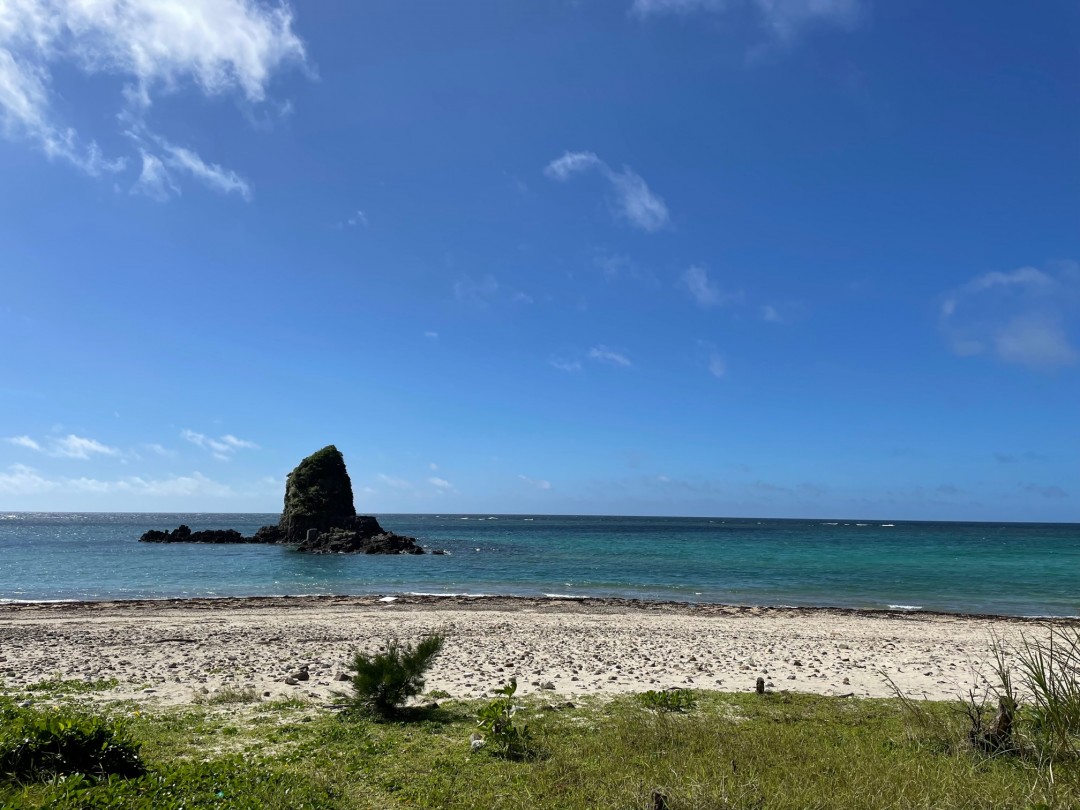 今日の嘉陽海岸