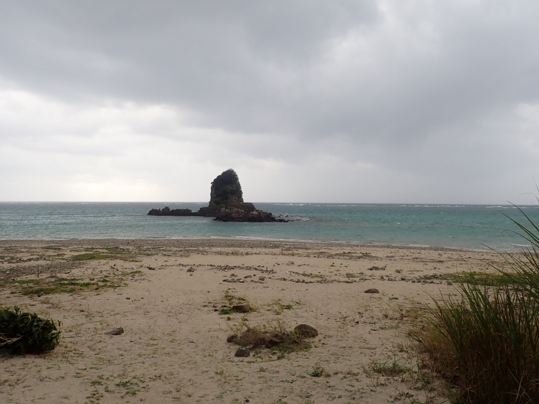 今日の嘉陽海岸