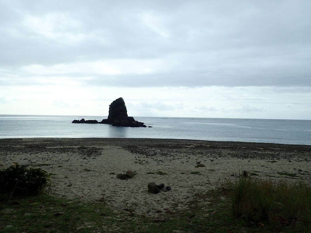 今日の嘉陽海岸