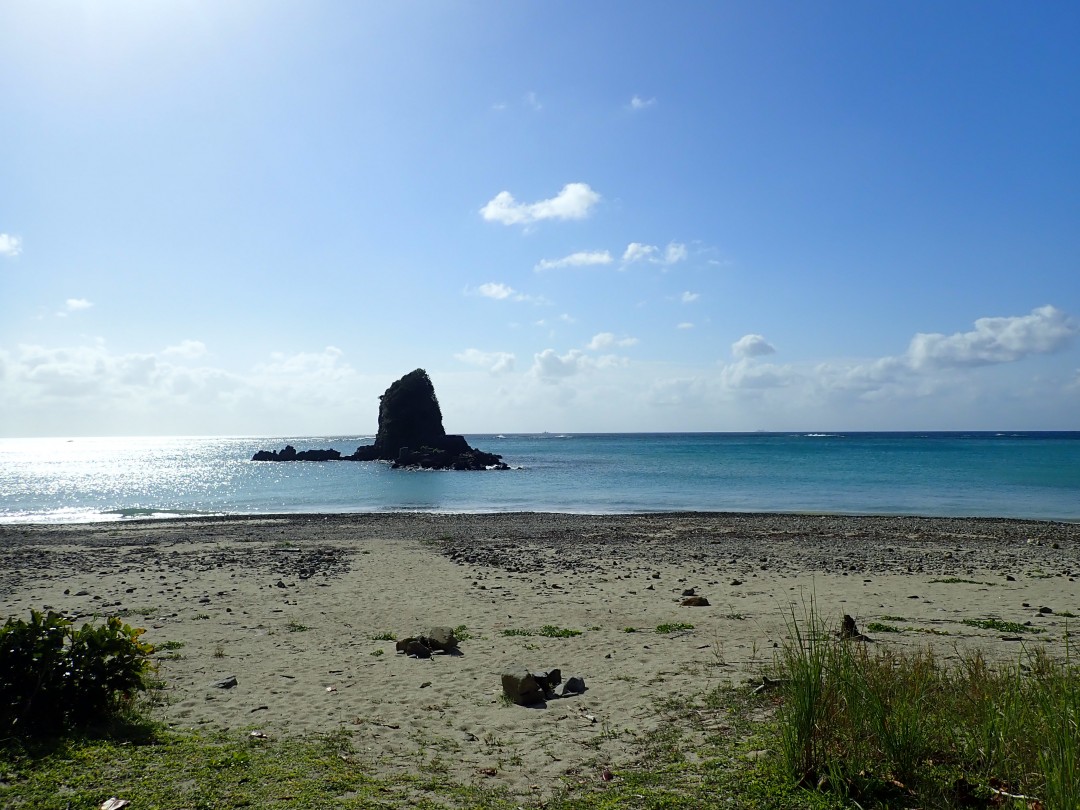 今日の嘉陽海岸