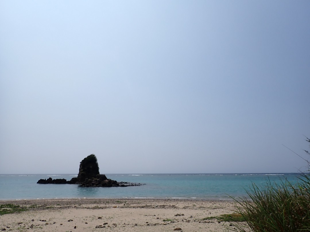 今日の嘉陽海岸