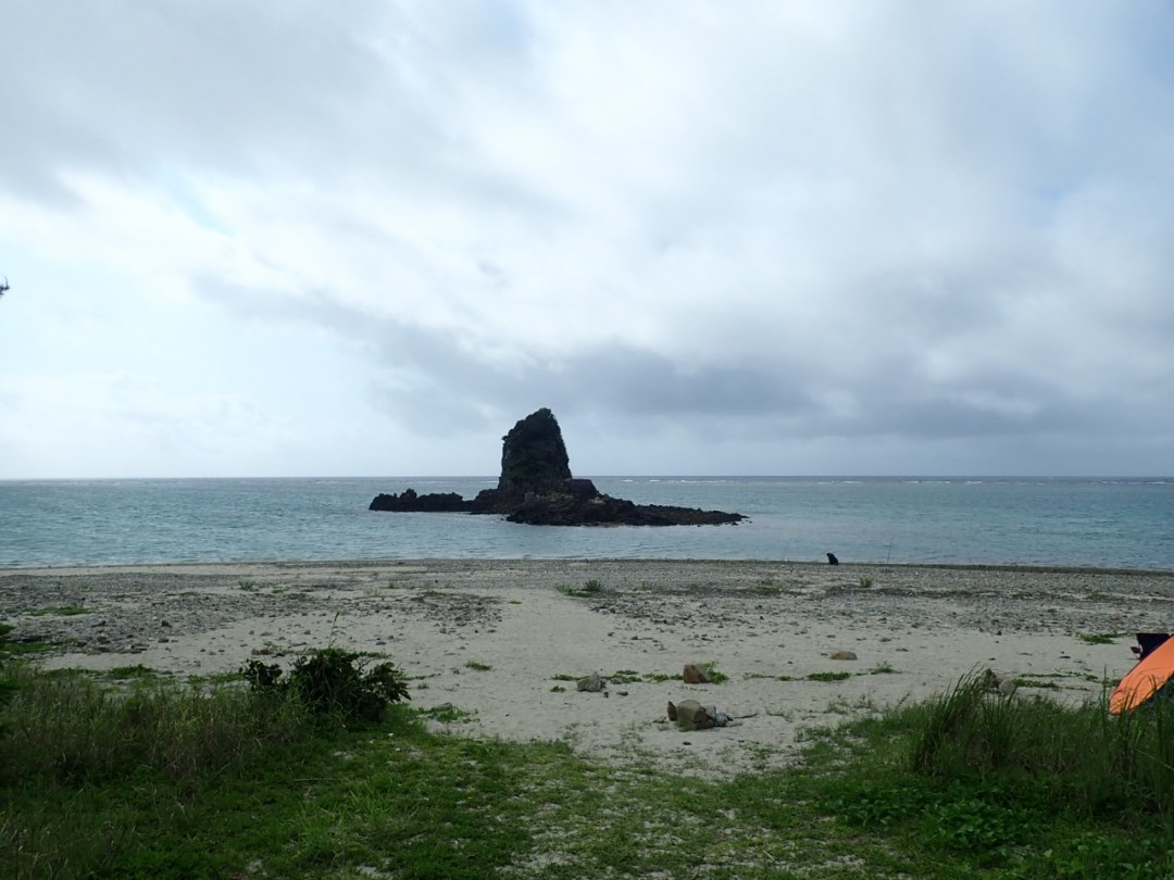 今日の嘉陽海岸