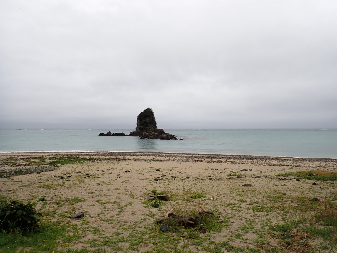 今日の嘉陽海岸