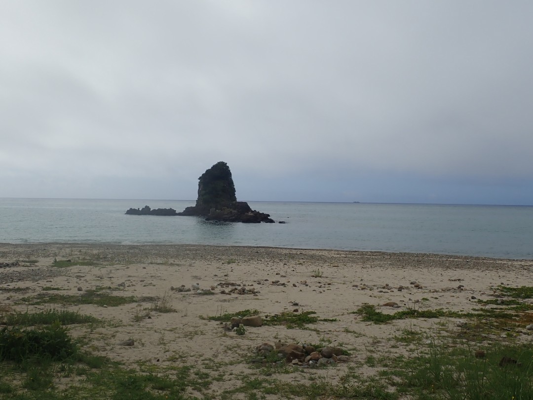今日の嘉陽海岸