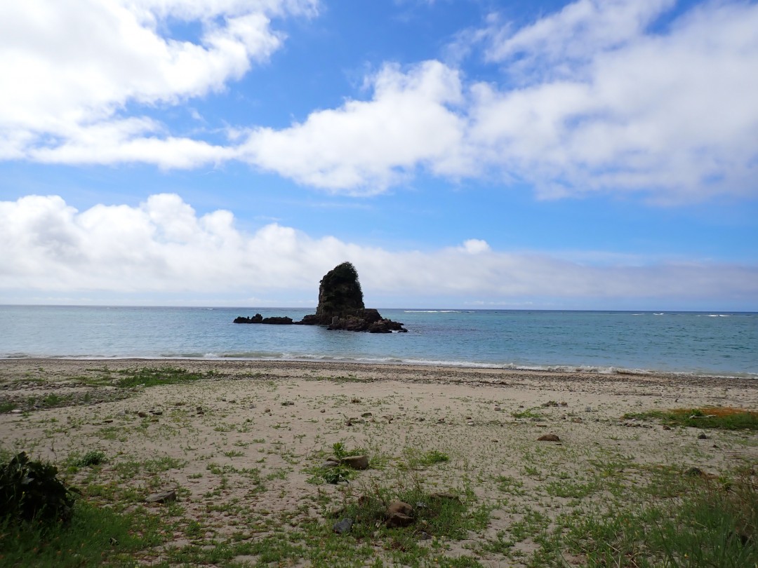 今日の嘉陽海岸