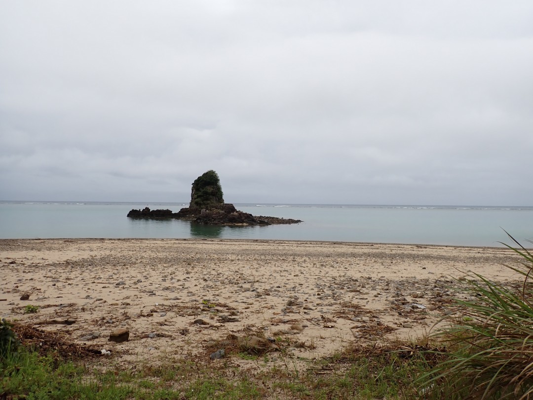 今日の嘉陽海岸