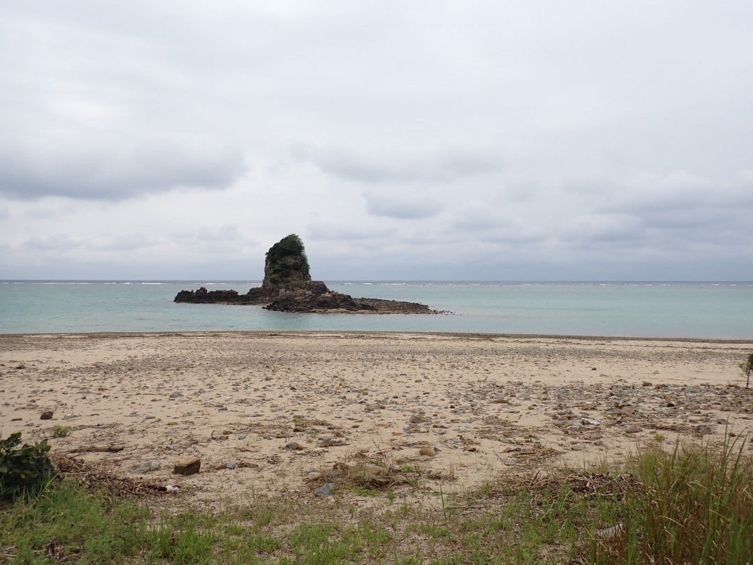 今日の嘉陽海岸