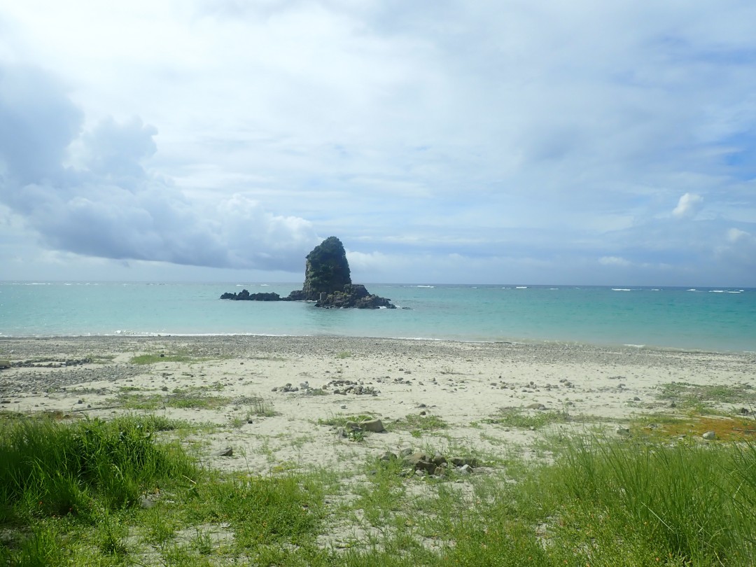 今日の嘉陽海岸