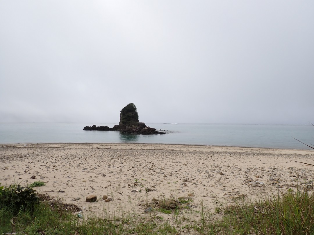今日の嘉陽海岸