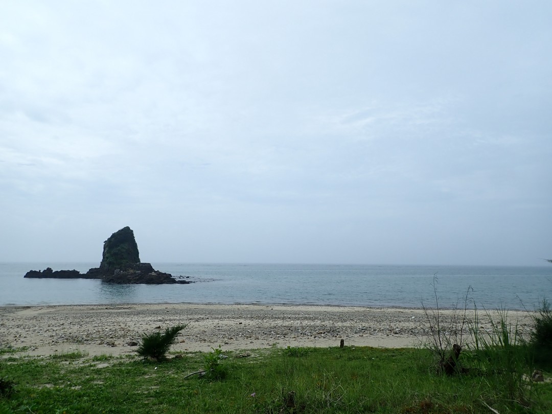 今日の嘉陽海岸