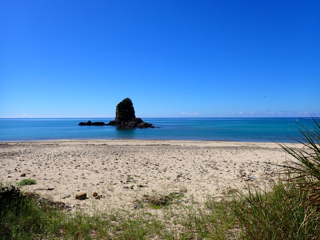 今日の嘉陽海岸