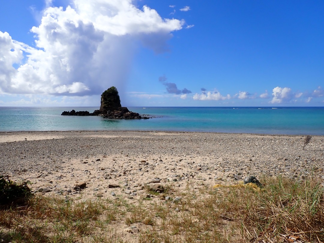 今日の嘉陽海岸