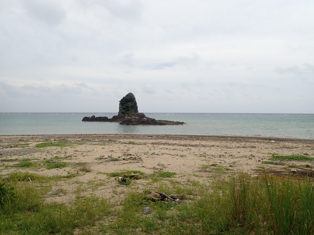 今日の嘉陽海岸