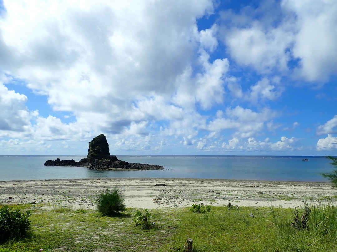 今日の嘉陽海岸