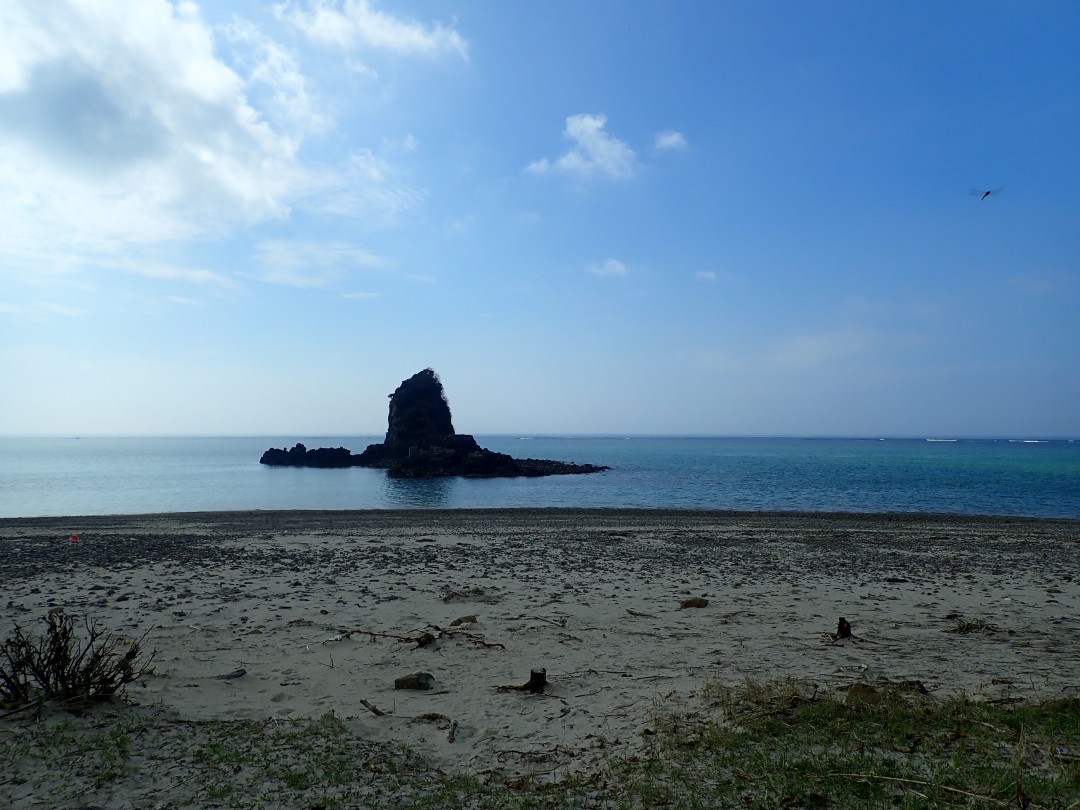 今日の嘉陽海岸