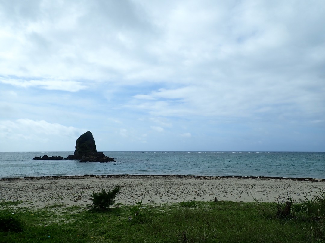 今日の嘉陽海岸