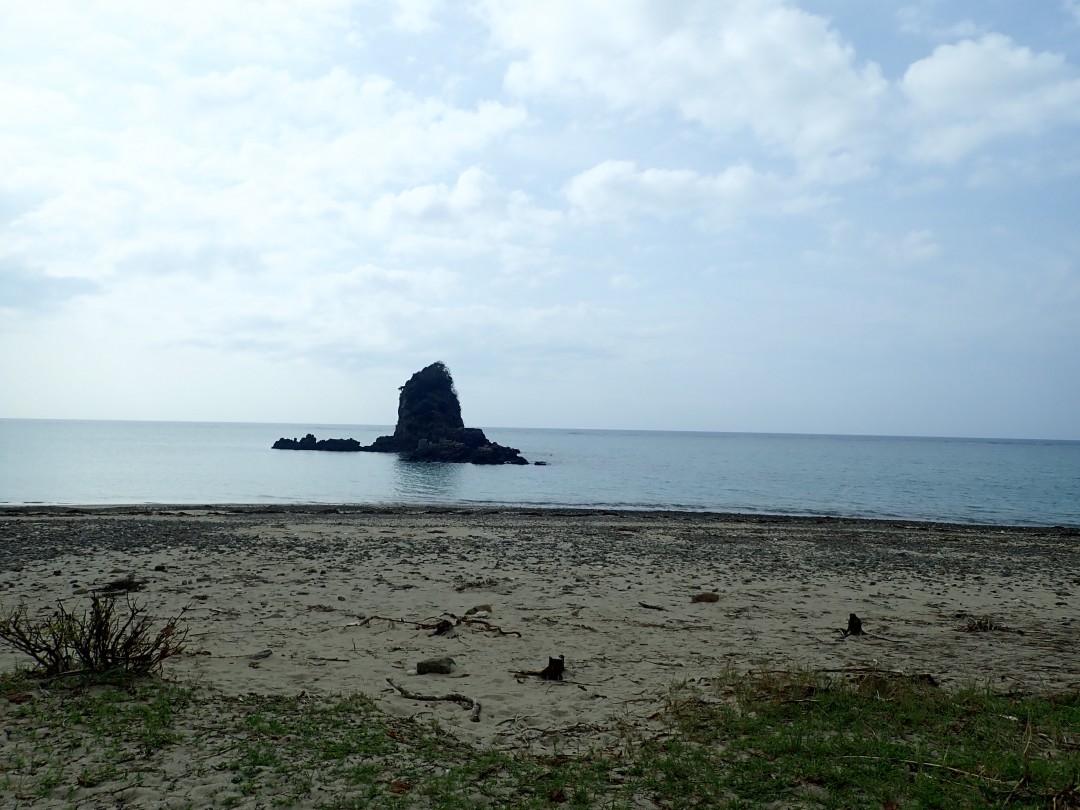 今日の嘉陽海岸