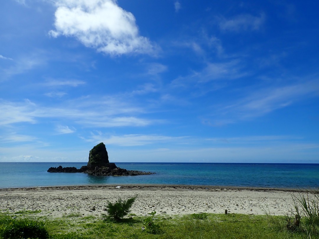 今日の嘉陽海岸