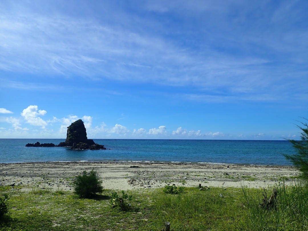 今日の嘉陽海岸