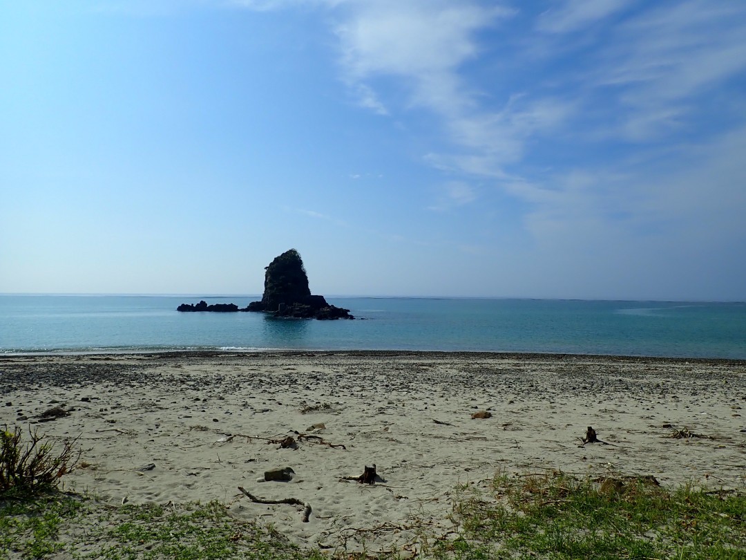 今日の嘉陽海岸