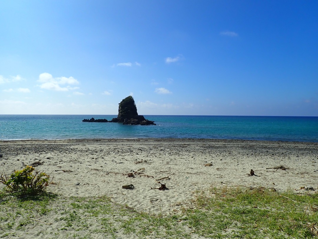 今日の嘉陽海岸