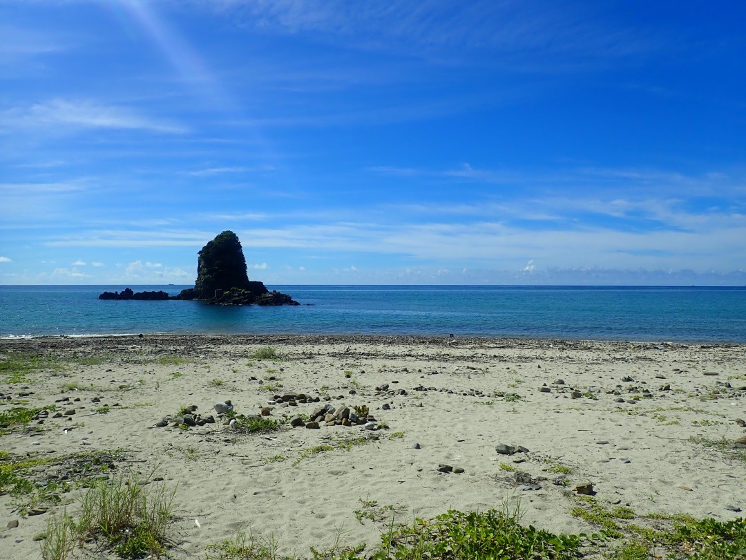 今日の嘉陽海岸