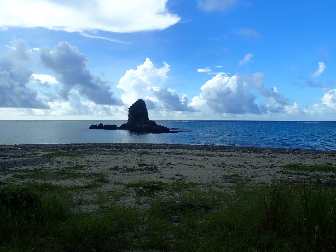 今日の嘉陽海岸