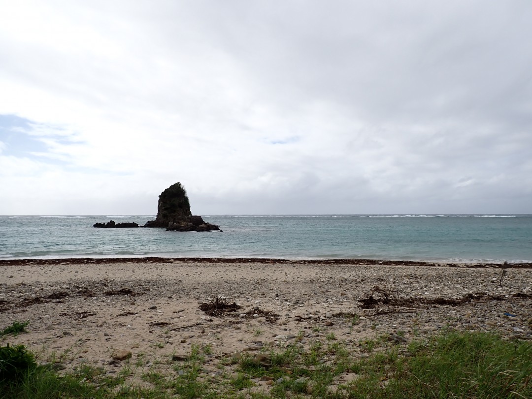 今日の嘉陽海岸