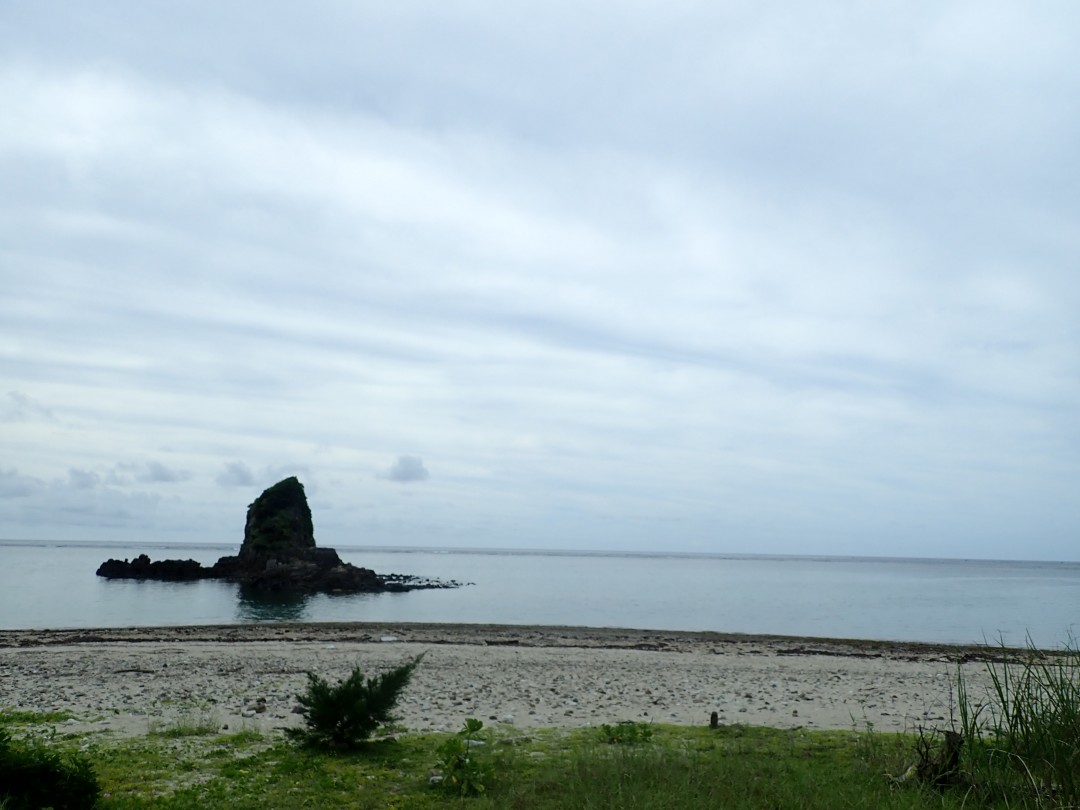 今日の嘉陽海岸