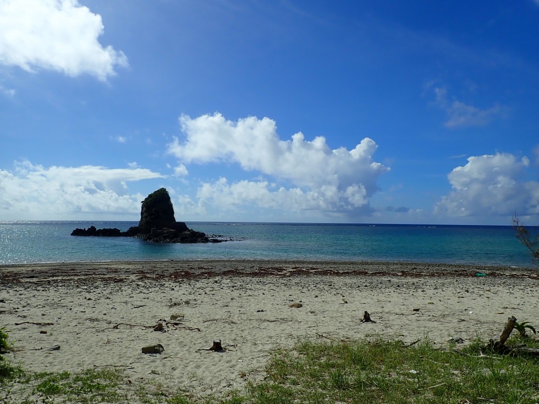 今日の嘉陽海岸