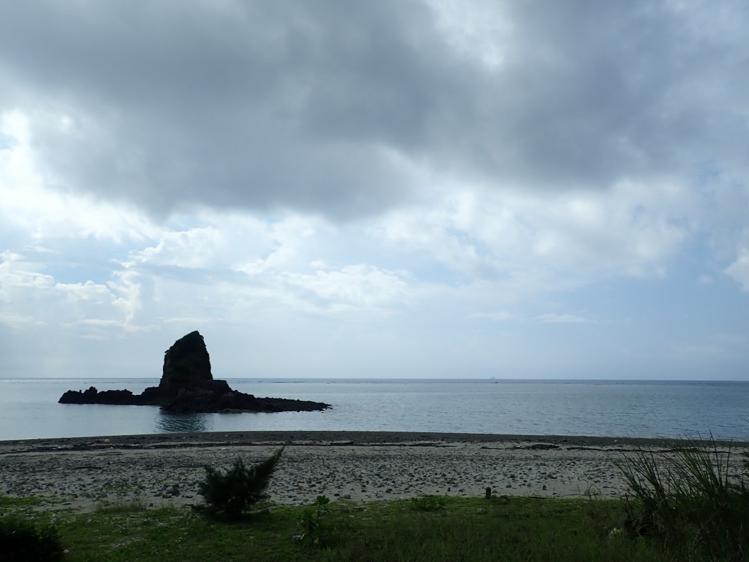 今日の嘉陽海岸