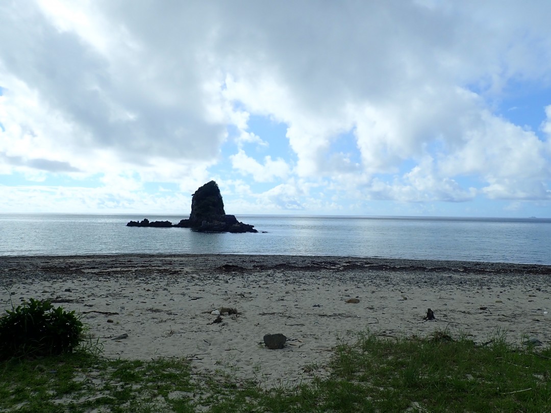 今日の嘉陽海岸