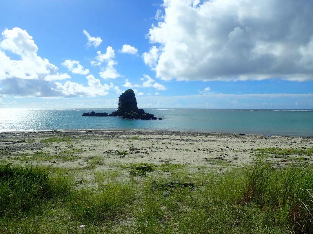 今日の嘉陽海岸