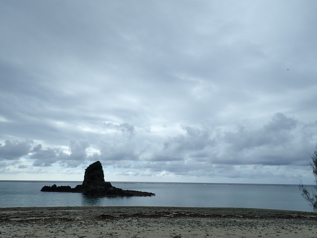 今日の嘉陽海岸