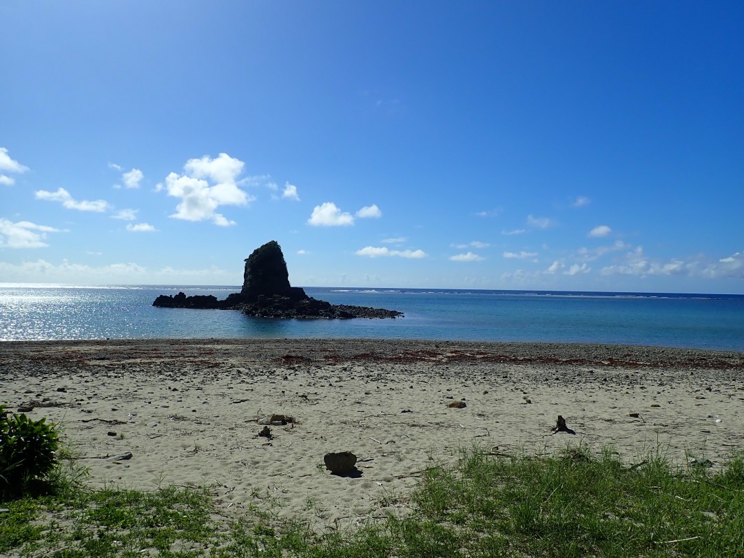 今日の嘉陽海岸