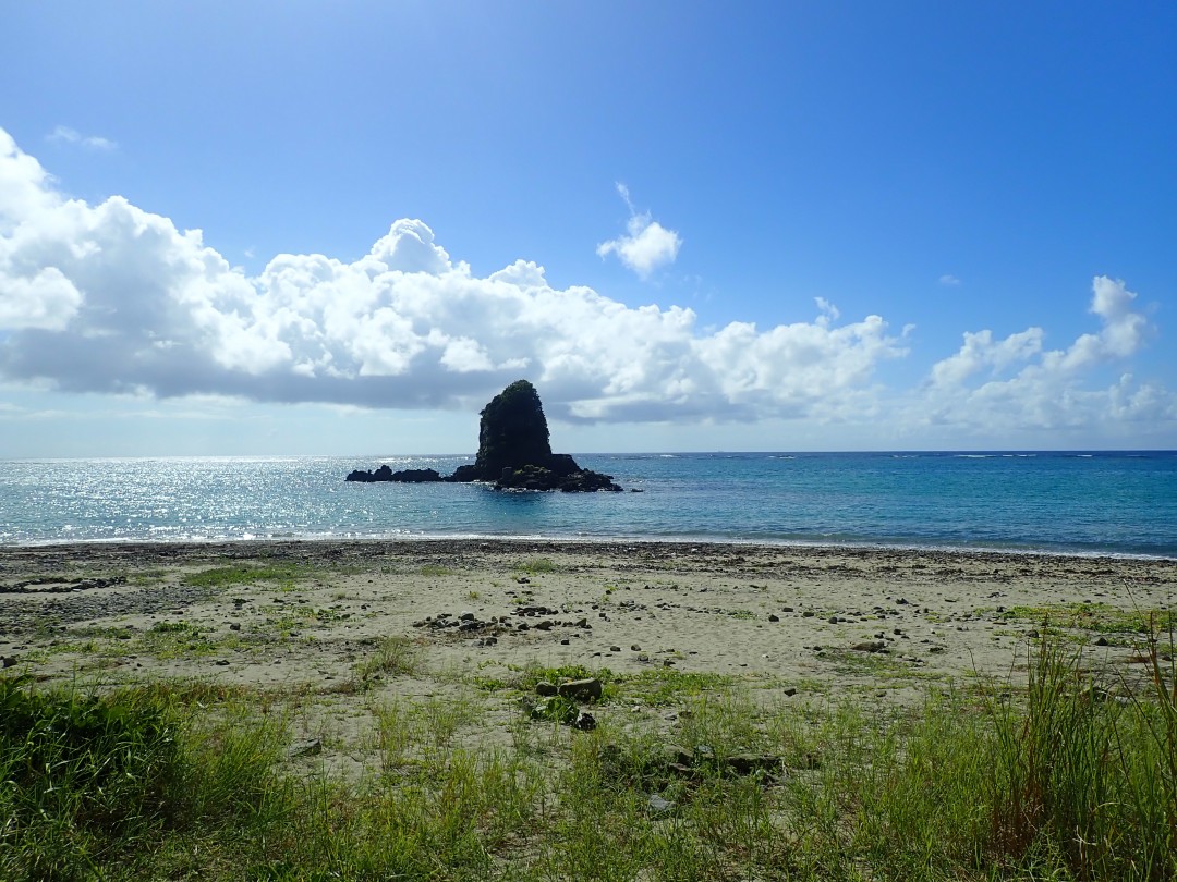 今日の嘉陽海岸