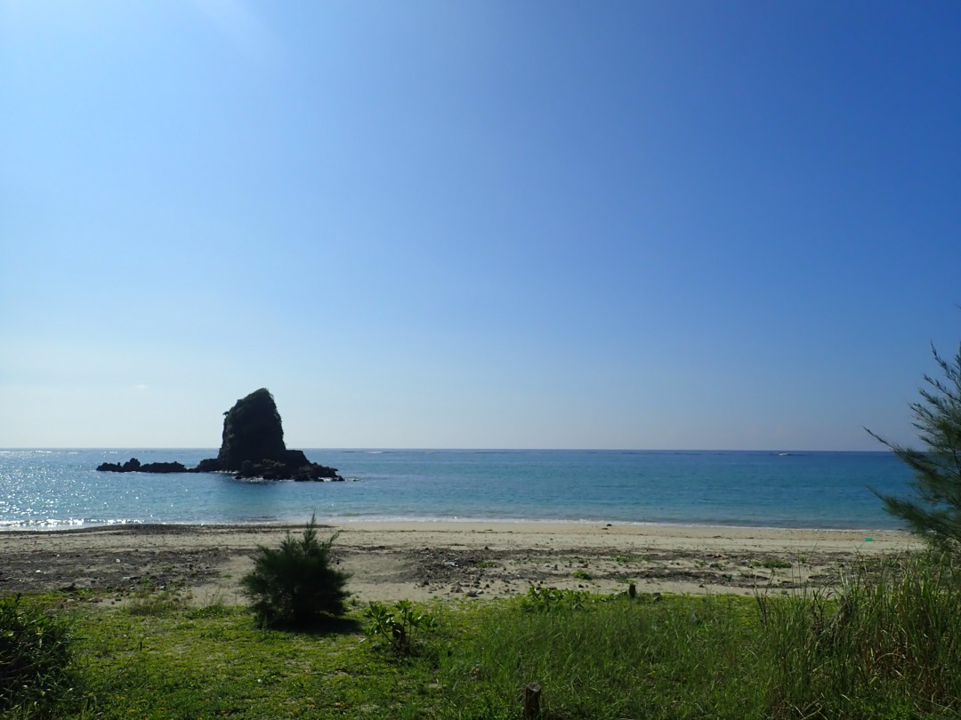 今日の嘉陽海岸