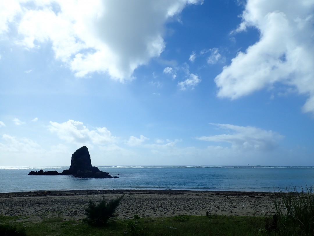 今日の嘉陽海岸