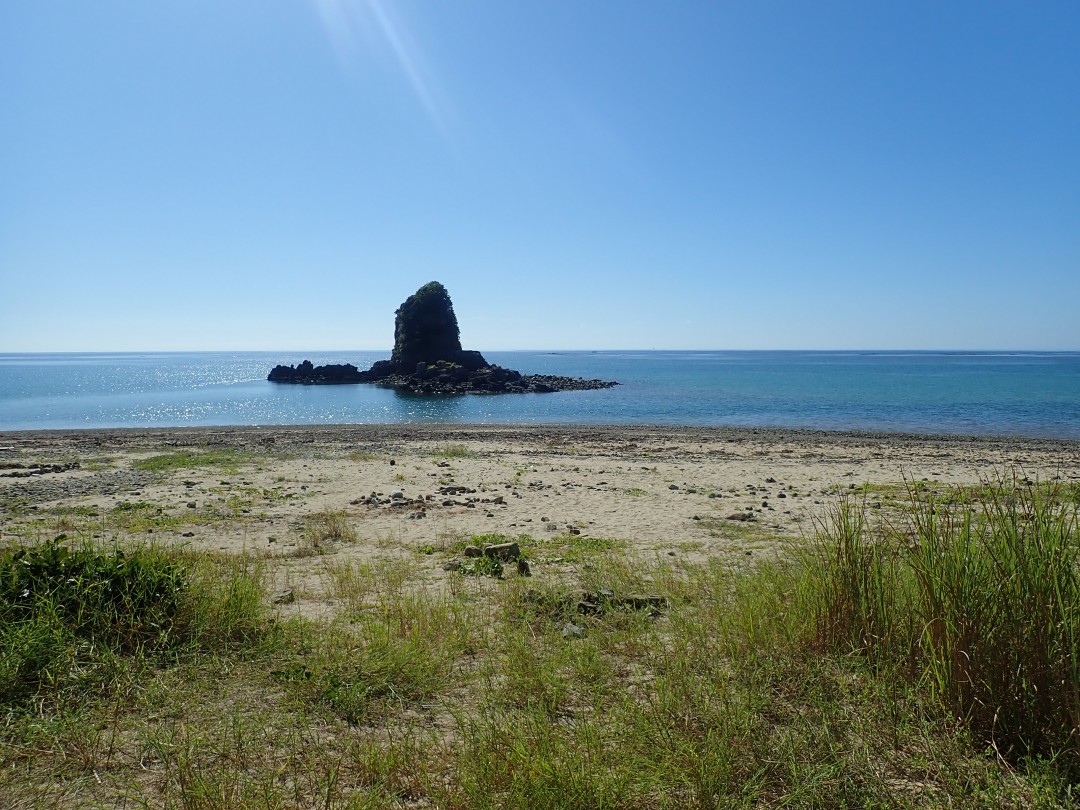 今日の嘉陽海岸