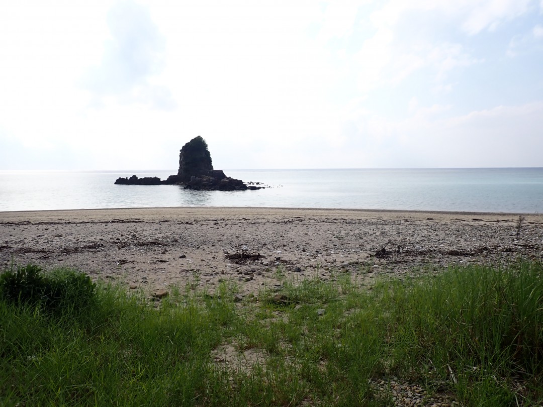 今日の嘉陽海岸
