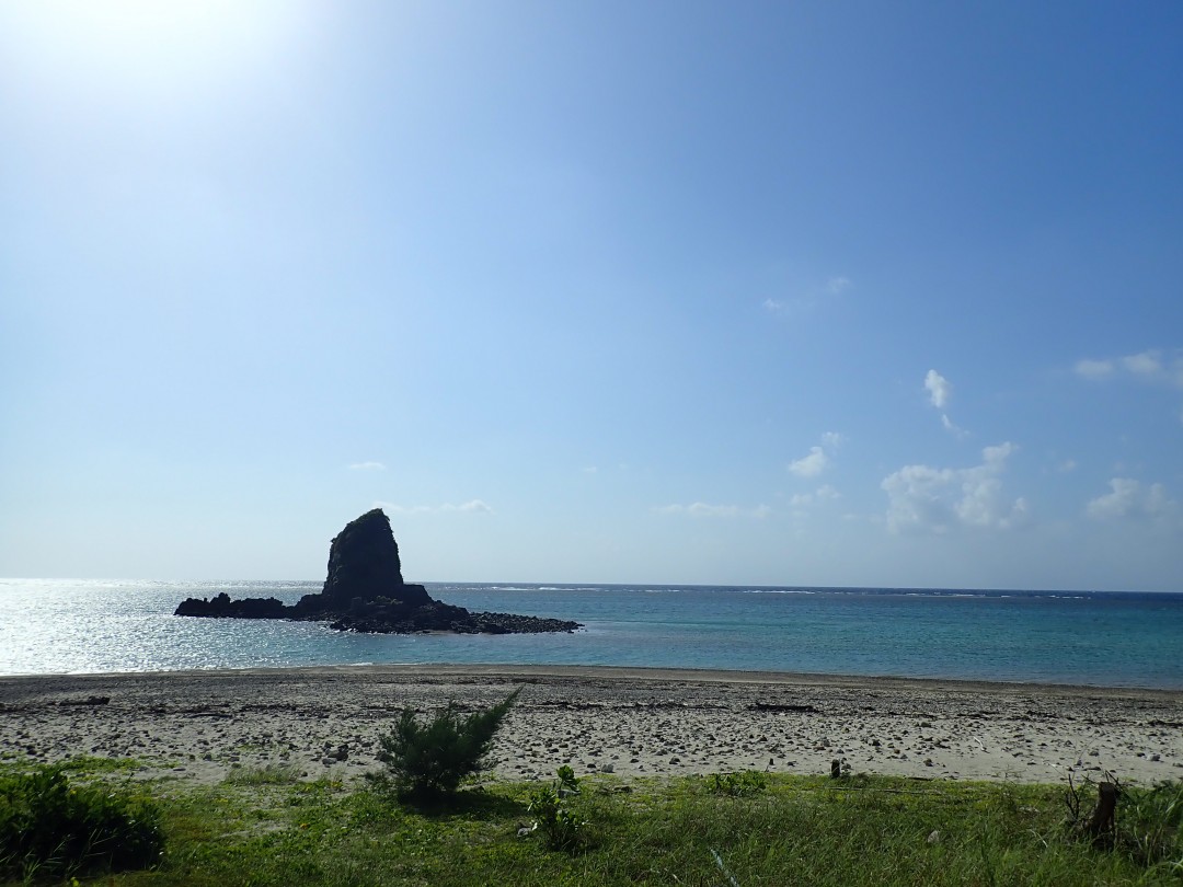 今日の嘉陽海岸