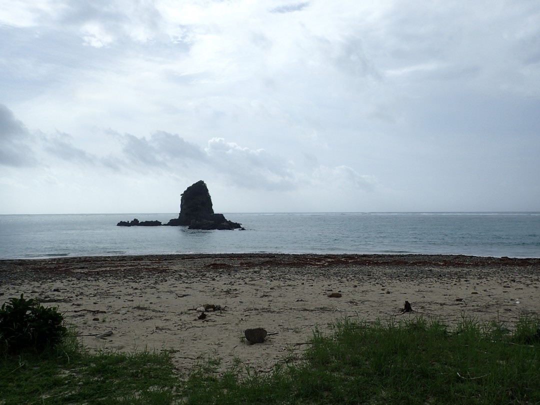 今日の嘉陽海岸