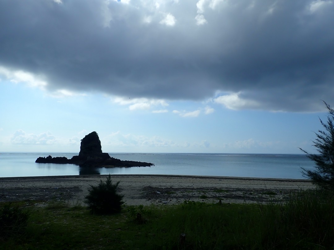 今日の嘉陽海岸