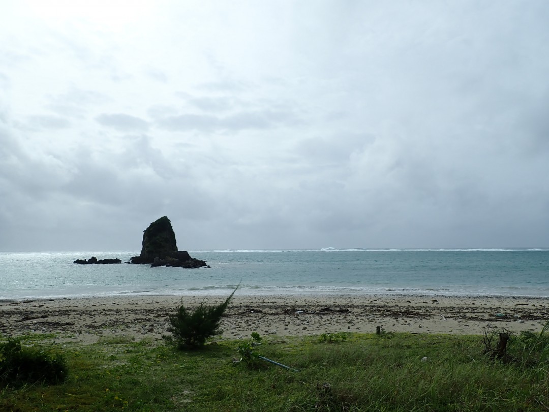 今日の嘉陽海岸