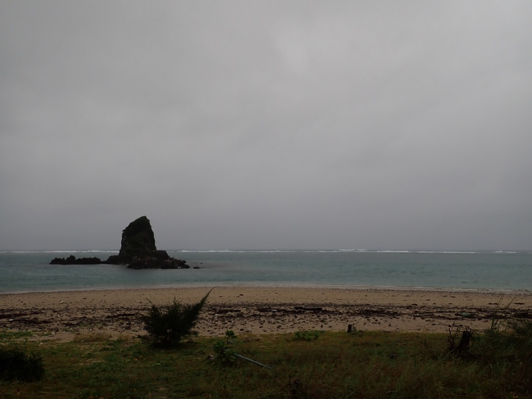 今日の嘉陽海岸