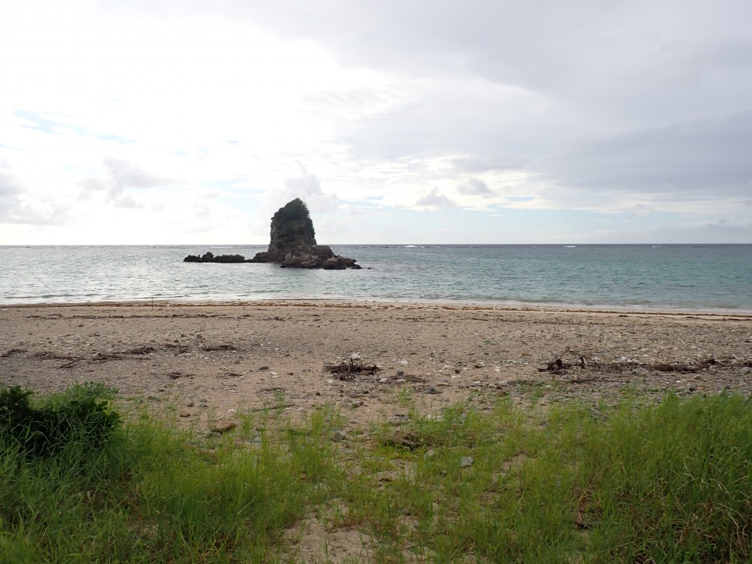 今日の嘉陽海岸